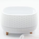 Futuristic Ribbed Aroma Diffuser with Colour-Changing Light - Image 7
