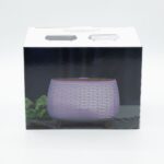 Futuristic Ribbed Aroma Diffuser with Colour-Changing Light - Image 4