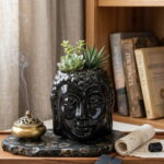 Buddha Oil Burner - Black