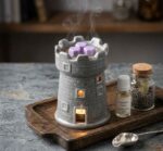 Castle Oil Burner - Grey