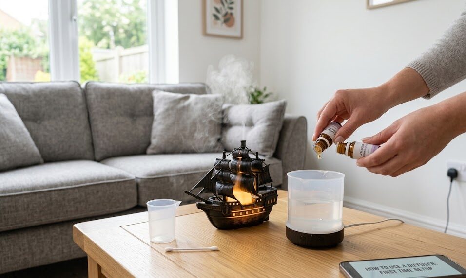 How to Use an Essential Oil Diffuser UK